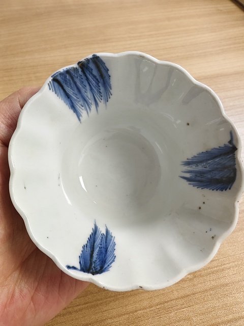 古玩陶瓷青花功名富貴圖花口杯拍賣，當(dāng)前價格898元