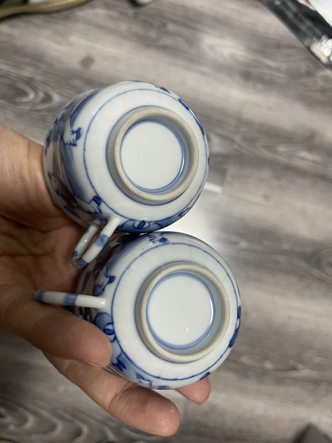 古玩陶瓷青花人物把杯拍賣,當(dāng)前價格2150元