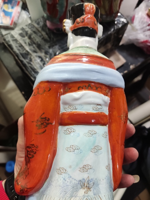 古玩陶瓷福祿壽三星拍賣,當前價格398元