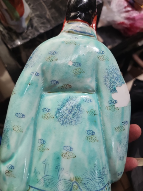 古玩陶瓷福祿壽三星拍賣,當前價格398元