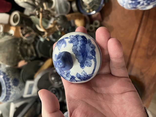 古玩陶瓷花卉紋執壺拍賣，當前價格299元