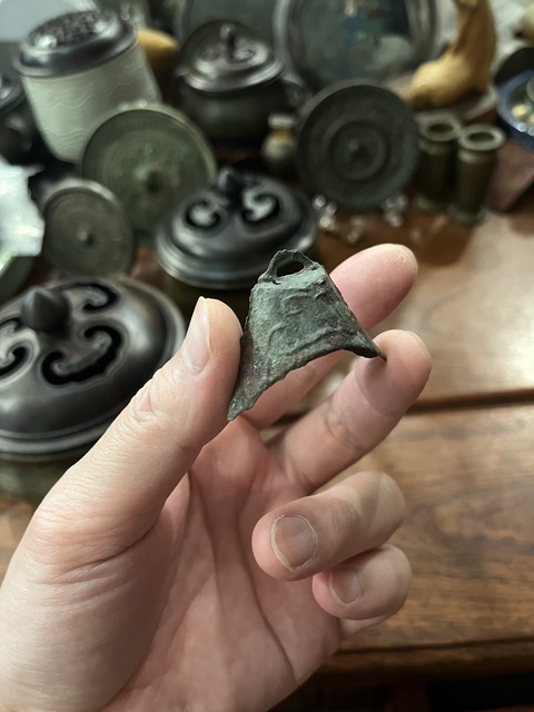 古玩銅器距今兩千多年的****鈴鐺小精品拍賣，當前價格499元