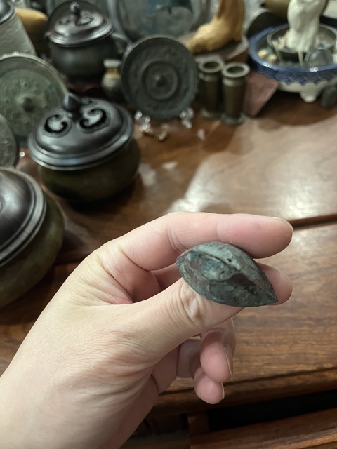 古玩銅器距今兩千多年的****鈴鐺小精品拍賣，當前價格499元