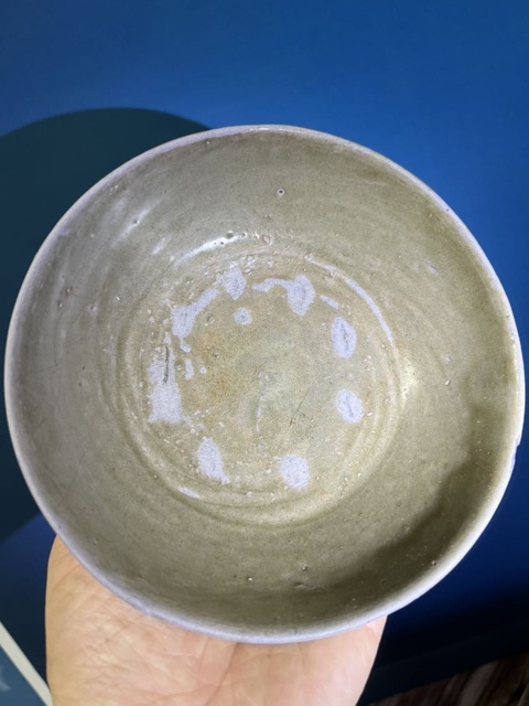 古玩陶瓷越窯青瓷淺碗拍賣，當前價格0元