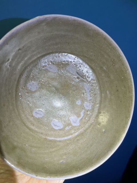 古玩陶瓷越窯青瓷淺碗拍賣，當前價格0元