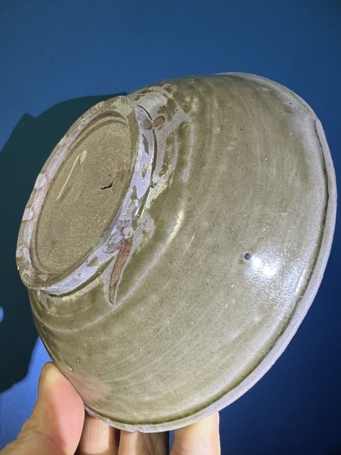 古玩陶瓷越窯青瓷淺碗拍賣，當前價格0元