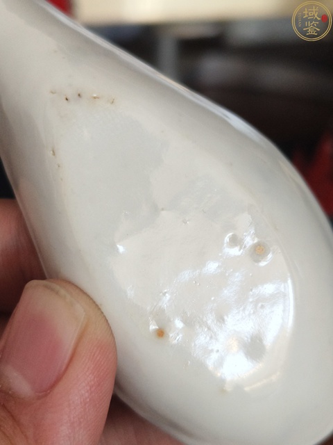 古玩陶瓷青花海獸紋勺拍賣,當前價格688元