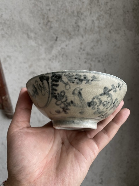 古玩陶瓷青花碗拍賣，當前價格800元