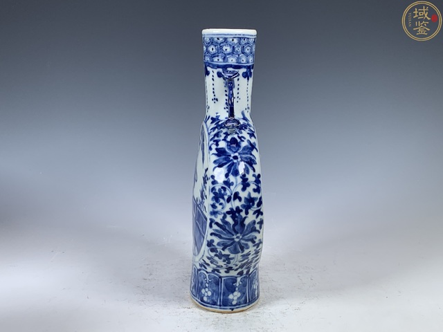 古玩陶瓷仕女紋青花抱月瓶拍賣，當前價格5800元