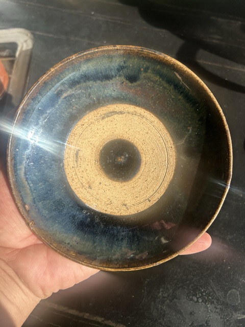 古玩陶瓷金元?耀州窯兔毫釉壺承盞托拍賣,當前價格2200元
