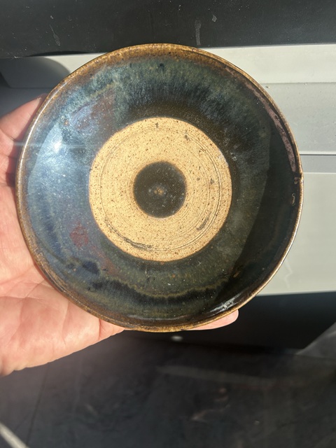 古玩陶瓷金元?耀州窯兔毫釉壺承盞托拍賣,當前價格2200元