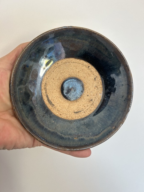 古玩陶瓷金元?耀州窯兔毫釉壺承盞托拍賣,當前價格2200元