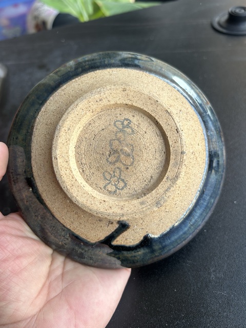 古玩陶瓷金元?耀州窯兔毫釉壺承盞托拍賣,當前價格2200元