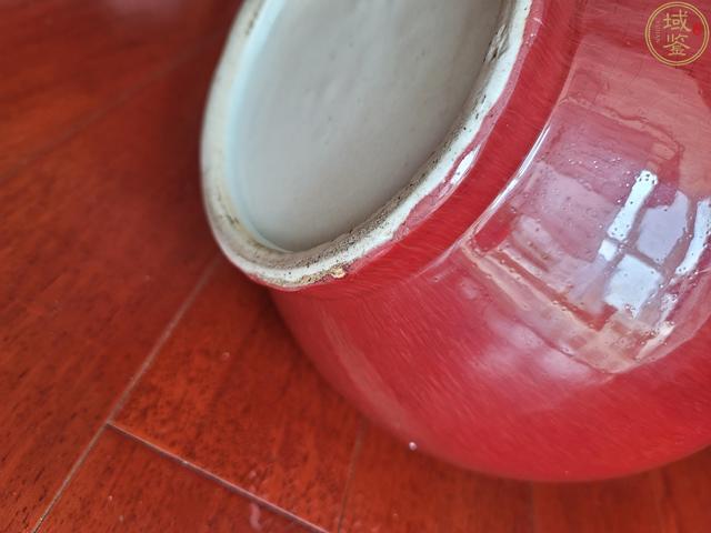 古玩陶瓷郎紅釉賞瓶拍賣，當前價格60000元