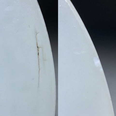古玩陶瓷青花博古花卉紋盤拍賣，當前價格0元