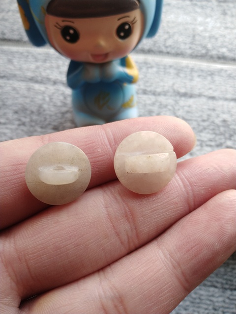 古玩玉器清代翡翠扣子拍賣,當前價格450元