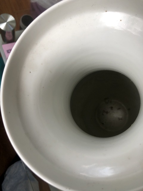 古玩陶瓷五彩花鳥紋棒槌瓶拍賣，當前價格1280元
