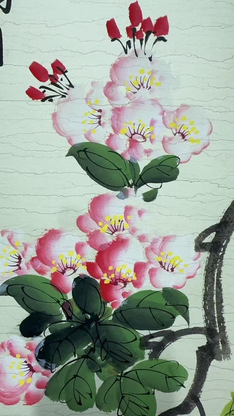 古玩字畫鮑金榮春色滿園拍賣,當前價格500元