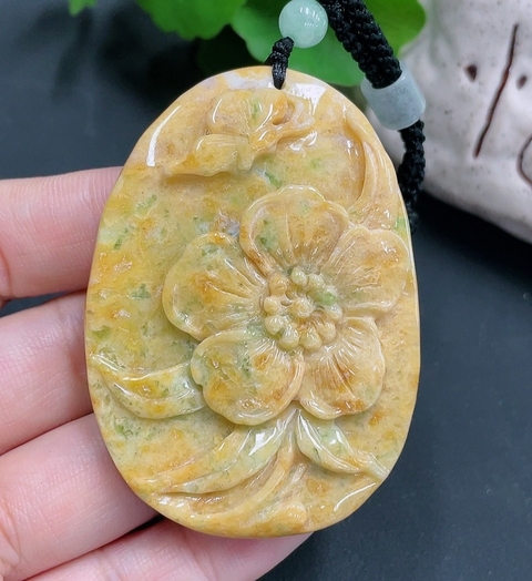 古玩玉器天然翡翠花鳥玉墜(帶翡翠鑒定證書)拍賣,當前價格0元
