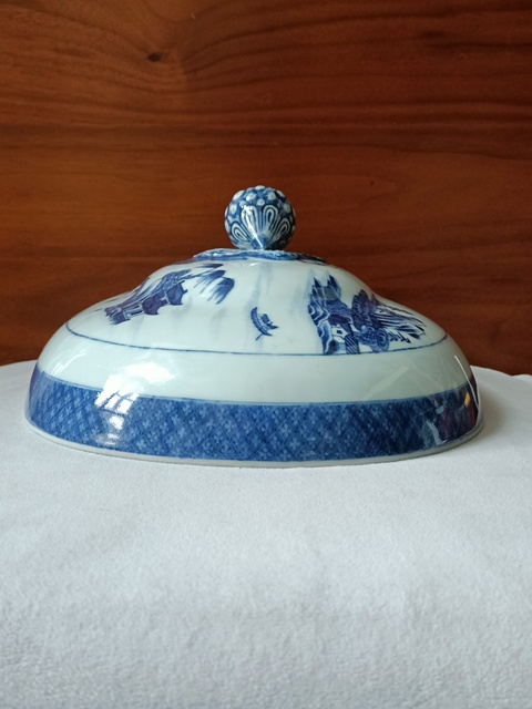 古玩陶瓷青花蓋鍋蓋子拍賣,當前價格780元