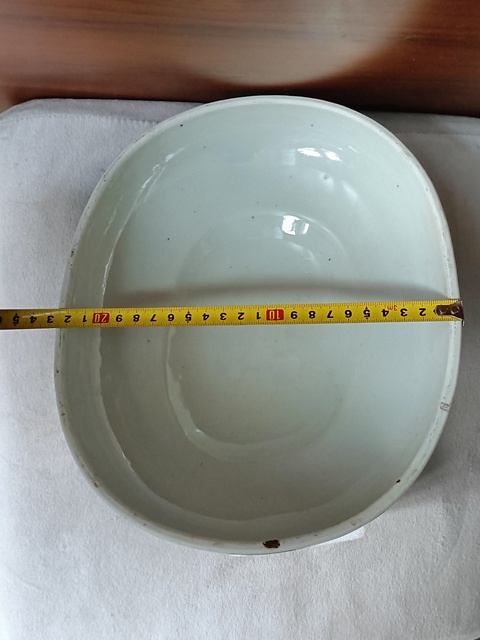 古玩陶瓷青花蓋鍋蓋子拍賣,當前價格780元