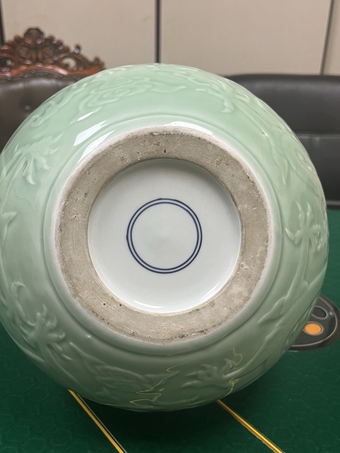 古玩陶瓷青釉尊拍賣,當前價格15000元