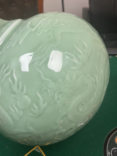 古玩陶瓷青釉尊拍賣,當前價格15000元