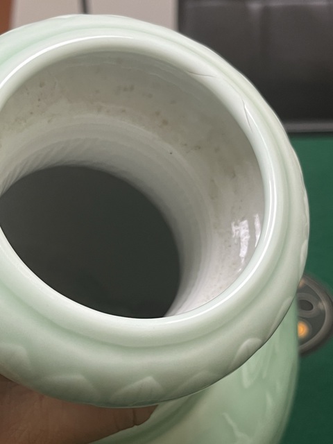 古玩陶瓷青釉尊拍賣,當前價格15000元