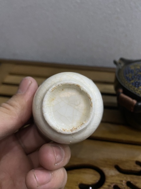 古玩陶瓷明代晚期德化窯白釉杯拍賣,當前價格380元