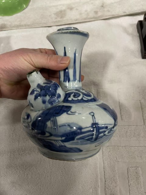古玩陶瓷青花軍持拍賣,當前價格28000元