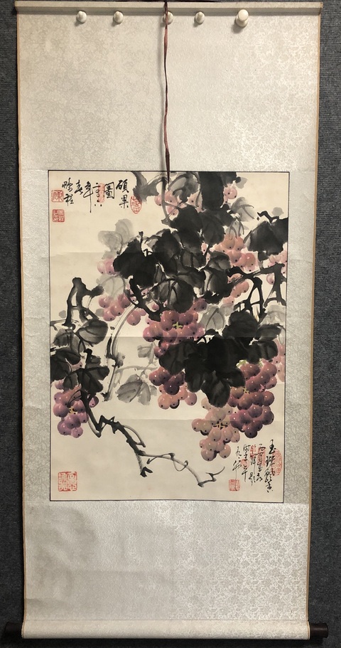 古玩字畫已故周仁輝，陳鵬程老師收藏級精品拍賣，當前價格688元