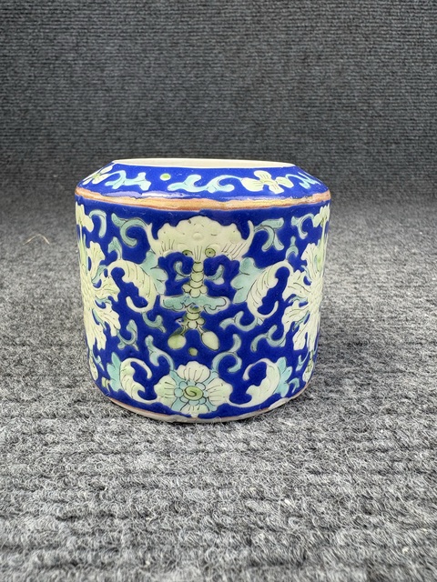 古玩陶瓷粉彩福壽紋水丞拍賣，當前價格1200元