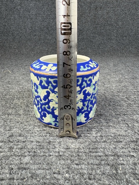 古玩陶瓷粉彩福壽紋水丞拍賣，當前價格1200元