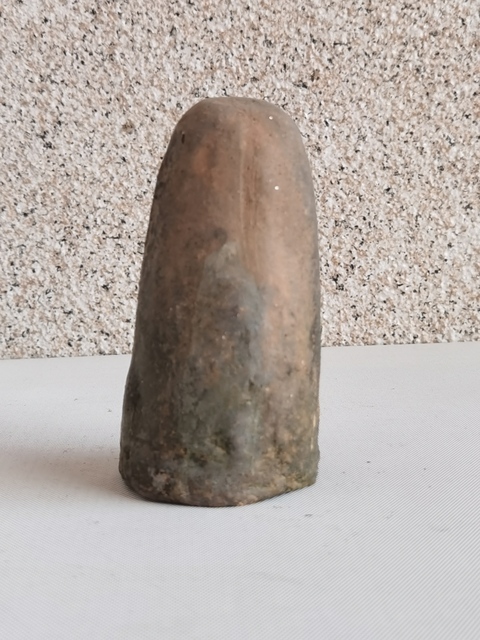 古玩陶瓷紅陶觀音菩薩造像拍賣，當(dāng)前價(jià)格450元