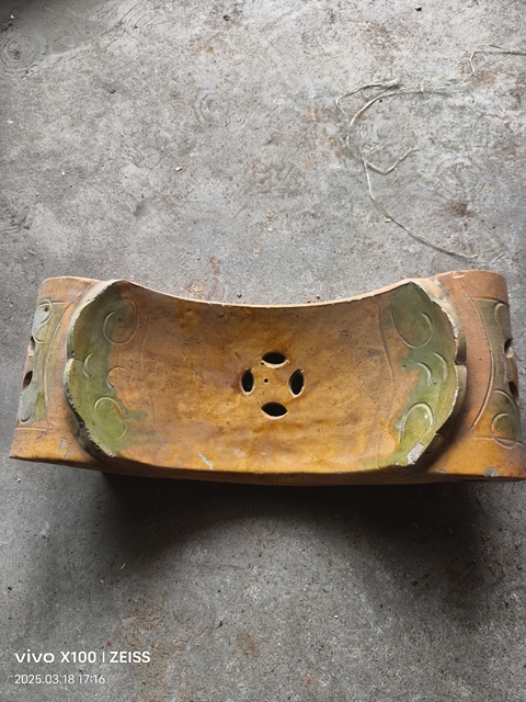 古玩陶瓷三彩瓷枕拍賣,當前價格1680元