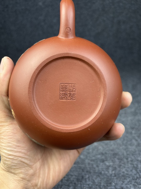 古玩陶瓷原礦本山朱泥紫砂壺拍賣，當前價格288元