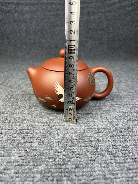 古玩陶瓷原礦本山朱泥紫砂壺拍賣，當前價格288元