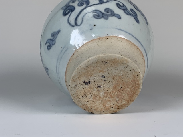 古玩陶瓷明中晚期·青花花卉紋罐拍賣,當前價格1164元