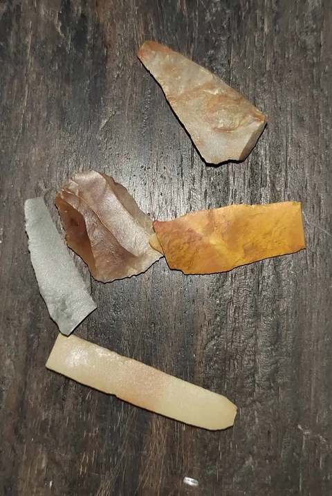 古玩玉器文化期.高古瑪瑙工具拍賣，當前價格700元
