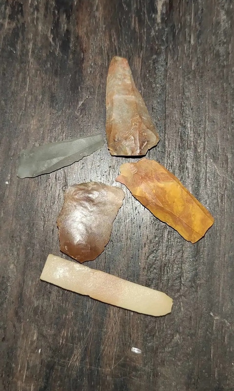 古玩玉器文化期.高古瑪瑙工具拍賣，當前價格700元