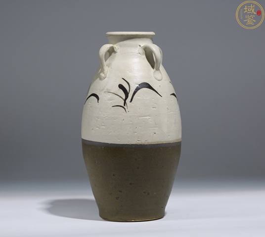 古玩陶瓷元明時期磁州窯花卉瓶拍賣，當前價格15800元