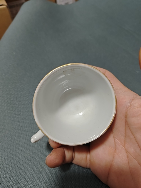 古玩陶瓷清晚·粉彩三娘教子紋執(zhí)杯拍賣,當前價格1600元