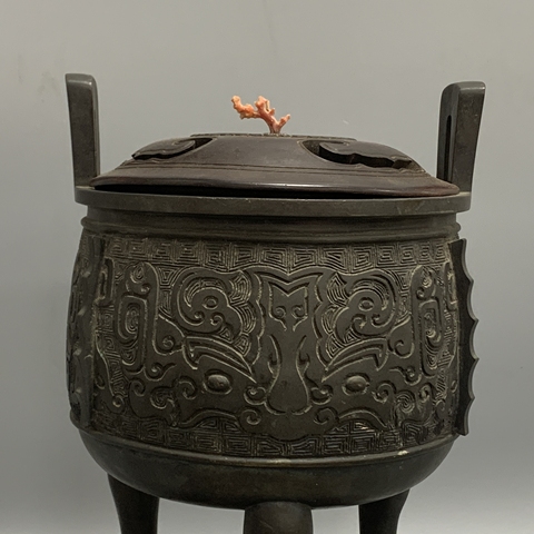 古玩銅器鼎熏爐拍賣,當(dāng)前價(jià)格16000元