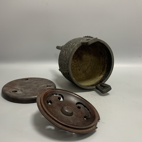 古玩銅器鼎熏爐拍賣,當(dāng)前價(jià)格16000元