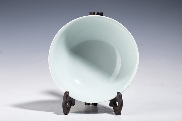 古玩陶瓷清乾隆·青花釉里紅洪福齊天紋碗真品鑒賞圖