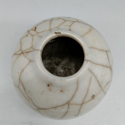 古玩陶瓷哥釉水盂拍賣,當前價格3500元
