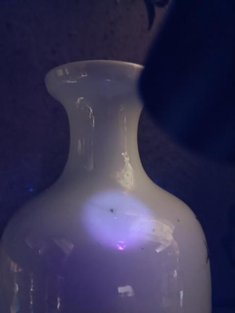 古玩陶瓷民國粉彩人物故事紋盤口瓶拍賣,當前價格6888元