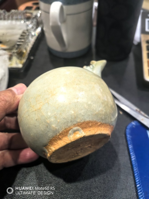古玩陶瓷南宋湖田窯青白釉龍頭執(zhí)壺拍賣,當(dāng)前價(jià)格8000元