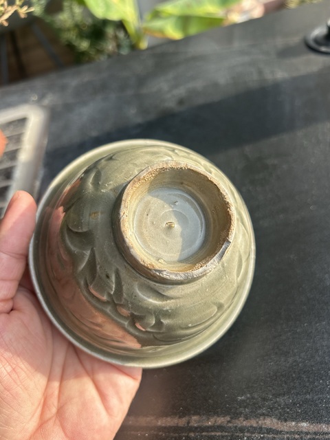 古玩陶瓷宋·青釉劃花紋碗拍賣,當前價格12000元