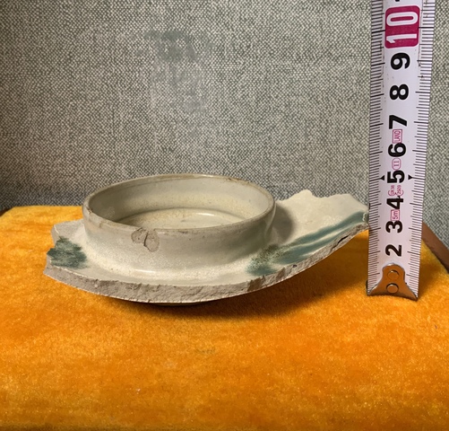 古玩陶瓷長沙窯盞托拍賣,當前價格0元